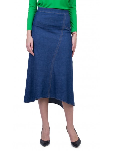 Long Denim Skirt 22102 / 2022