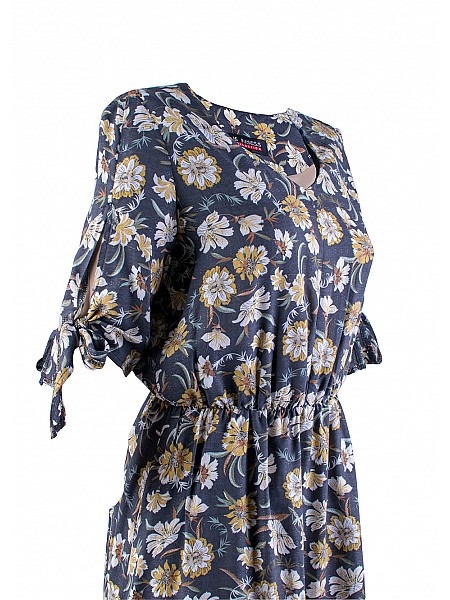 Floral Women's Dress 23117 / 2023 Floral Women's Dress 23117 / 2023
