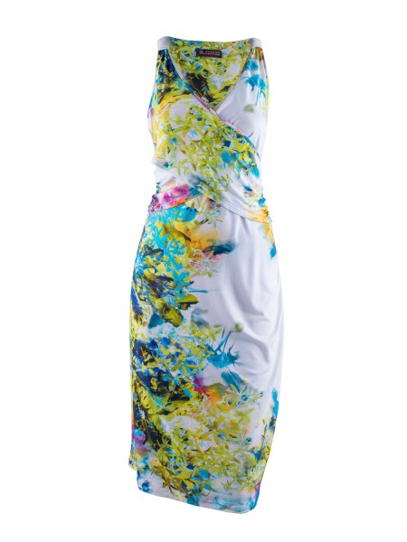 Rochie de damă colorată 23201 / 2023