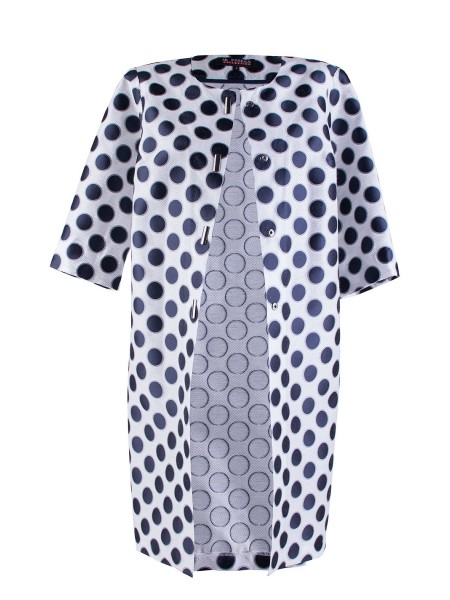Women's Coat with Dot Design 24133 / 2024