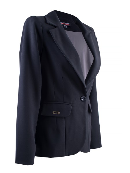 Elegant Black Jacket 24114 / 2024