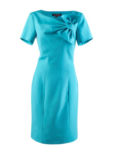 Sophisticated Turquoise Dress for Formal Events 24130 / 2024