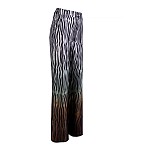 Women's Wide Leg Trousers with Tiger Ombre Print 25137 / 2025