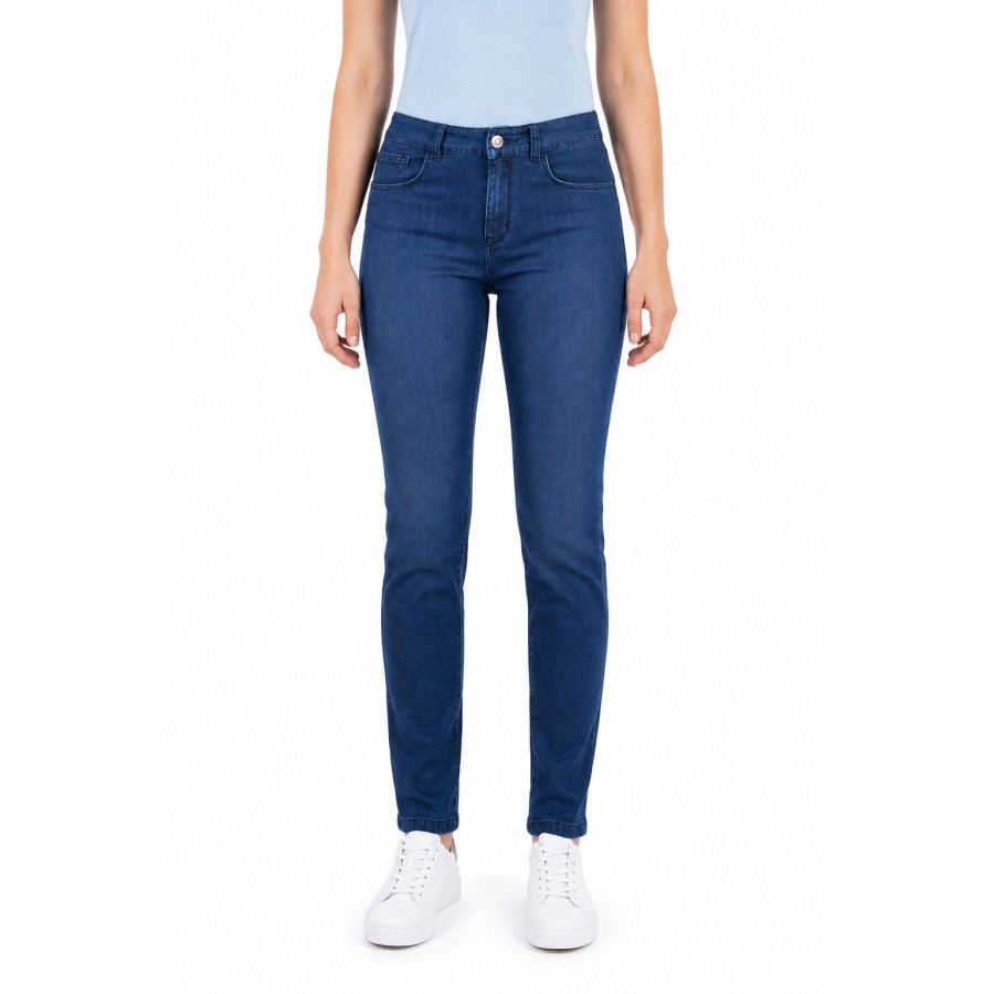 Women's Tencel Denim Set - Jacket and Jeans 9/10 26117 - 106 / 2026 Women's Tencel Denim Set - Jacket and Jeans 9/10 26117 - 106 / 2026