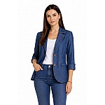 Women's Tencel Denim Set - Jacket and Jeans 9/10 26117 - 106 / 2026 Women's Tencel Denim Set - Jacket and Jeans 9/10 26117 - 106 / 2026