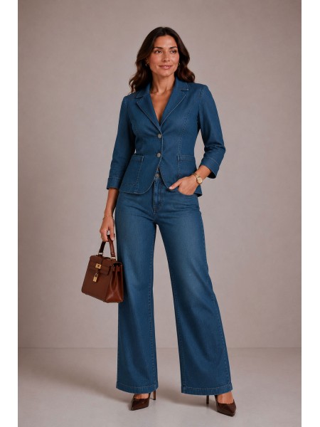 Women's Tencel Denim Suit 26117 - 120 / 2026