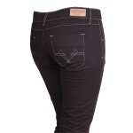 Pantaloni de damă din bumbac 1402 MARO Pantaloni de damă din bumbac 1402 MARO