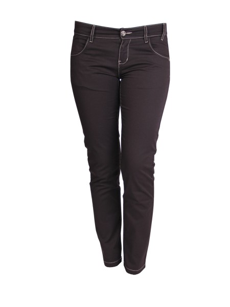 Women's Cotton Pants 1402 BROWN