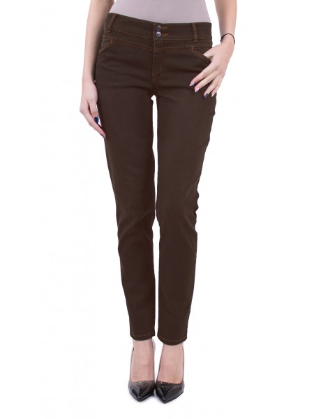 SKINNY BROWN JEANS n16547 lycra