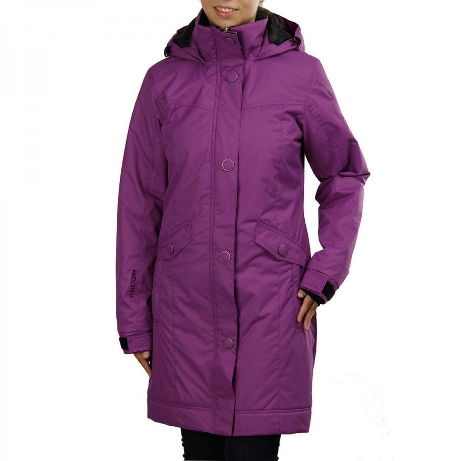 Woman Winter Coat alley 54508-36 fuchsia