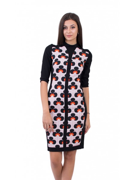 Rochie neagră pentru dame R 18576 / 2019