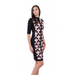 Rochie neagră pentru dame R 18576 / 2019