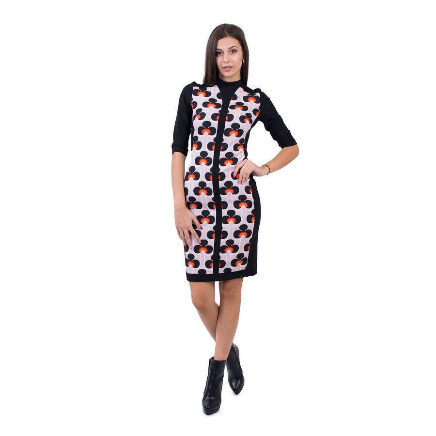 Rochie neagră pentru dame R 18576 / 2019