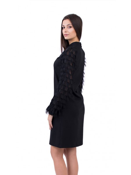 Doamnelor rochie neagră R 18580 / 2019