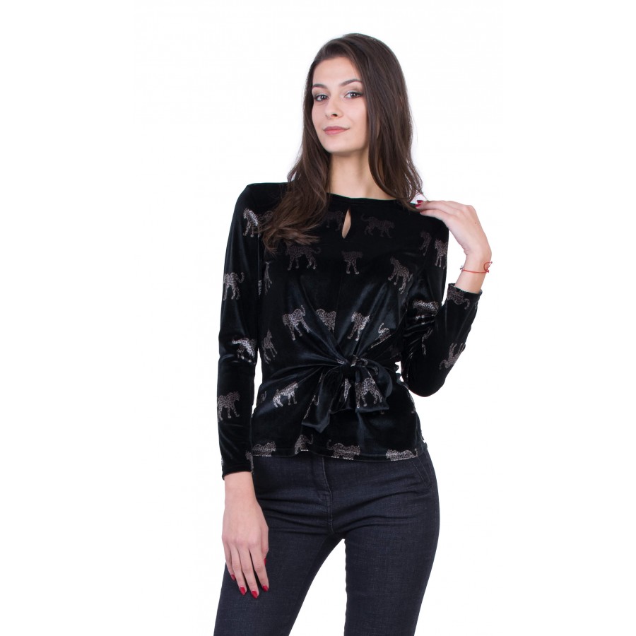 Ladies elegant blouse with long sleeves B 19556 / 2020