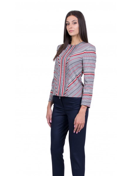 Women's Suit from Jacket Pepit with Dark Blue Pants 19550 - 512 / 2020