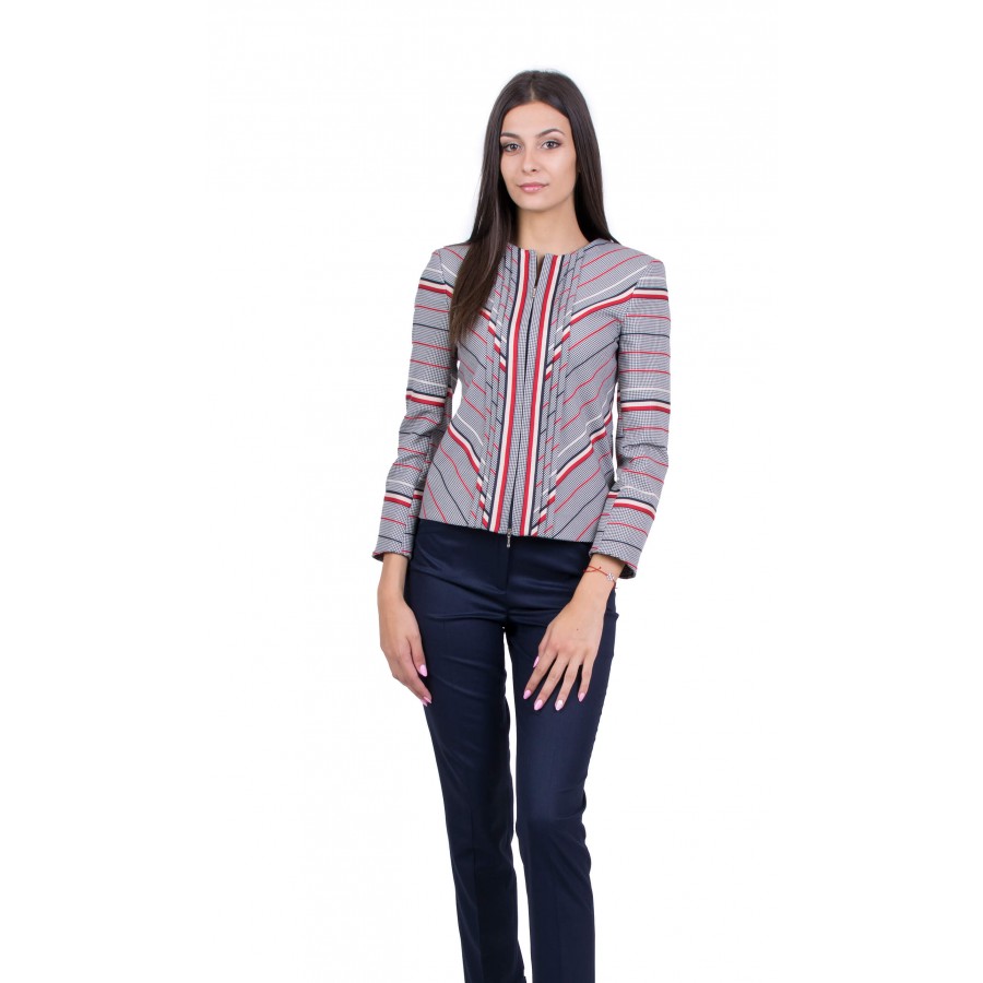 Women's Suit from Jacket Pepit with Dark Blue Pants 19550 - 512 / 2020