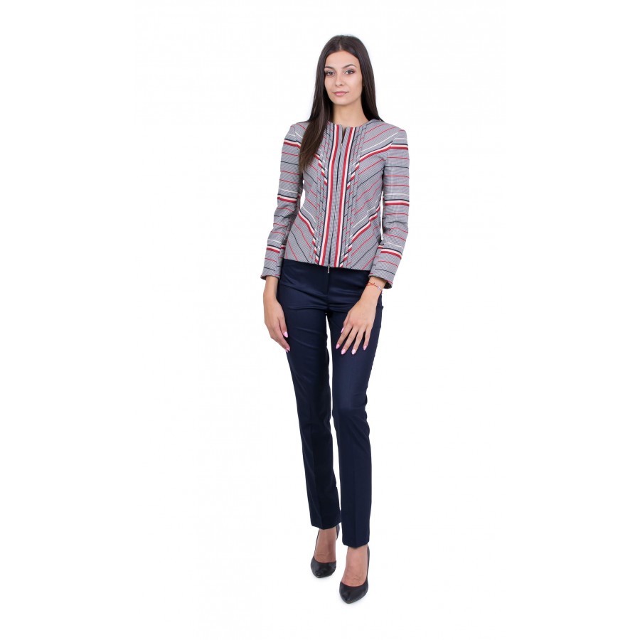 Women's Suit from Jacket Pepit with Dark Blue Pants 19550 - 512 / 2020