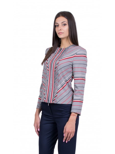 Women's Suit from Jacket Pepit with Dark Blue Pants 19550 - 512 / 2020