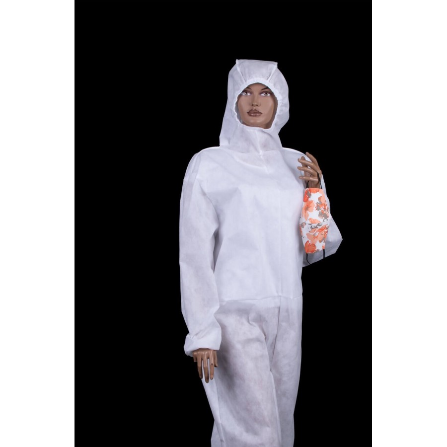 Salopete de protecție albă 20310