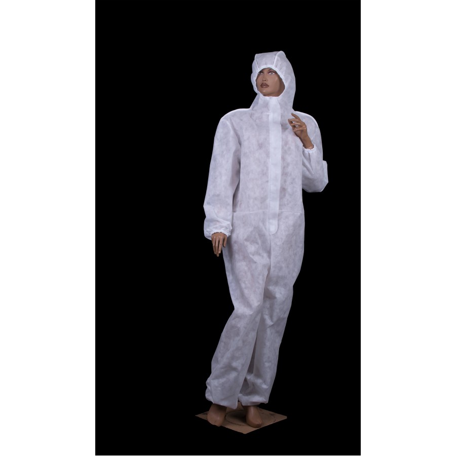 White Protective Overalls 20314