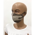 Cotton Fabric Protective Mask M 20305 Brown