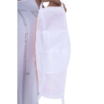 Mască de protecție din bumbac alb M 20317