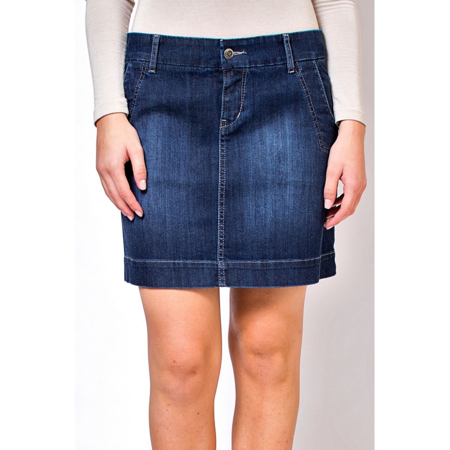 Short denim skirt 1407 gap made of denim