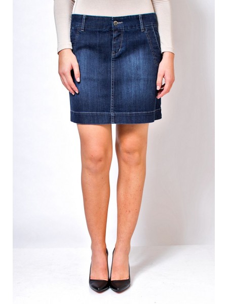 Short denim skirt 1407 gap made of denim