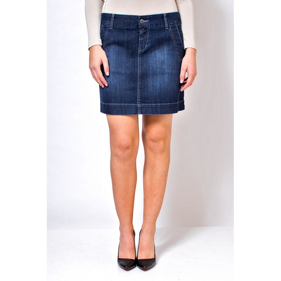 Short denim skirt 1407 gap made of denim