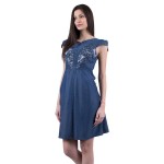 Summer denim dress by T-shirt denim R 19145