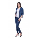 Elegant blugi denim set cu pantaloni JN 17145 - 116