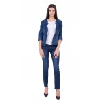 Elegant denim jeans set with trousers JN 17145 - 116