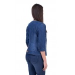 Elegant blugi denim set cu pantaloni JN 17145 - 116