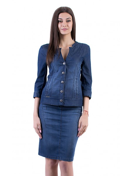 Women's Denim Set with skirt JP 17145 - 144