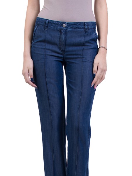 Women's Summer Jeans with Edge from Tencel Denim N 17159