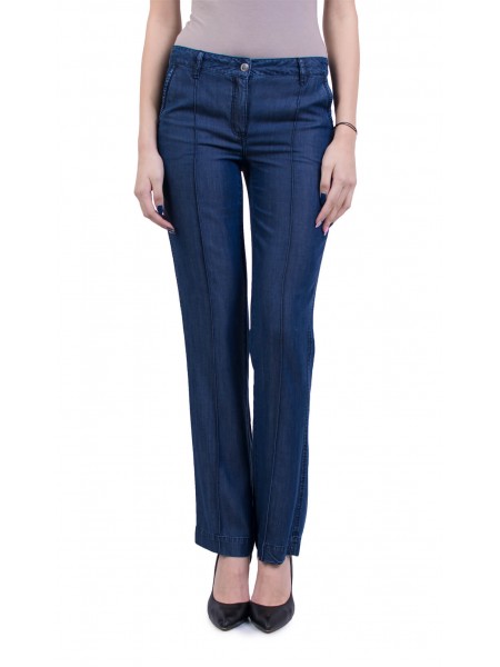 Women's Summer Jeans with Edge from Tencel Denim N 17159