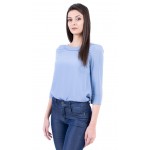 Light Blue Women's Blouse 18130 Blue