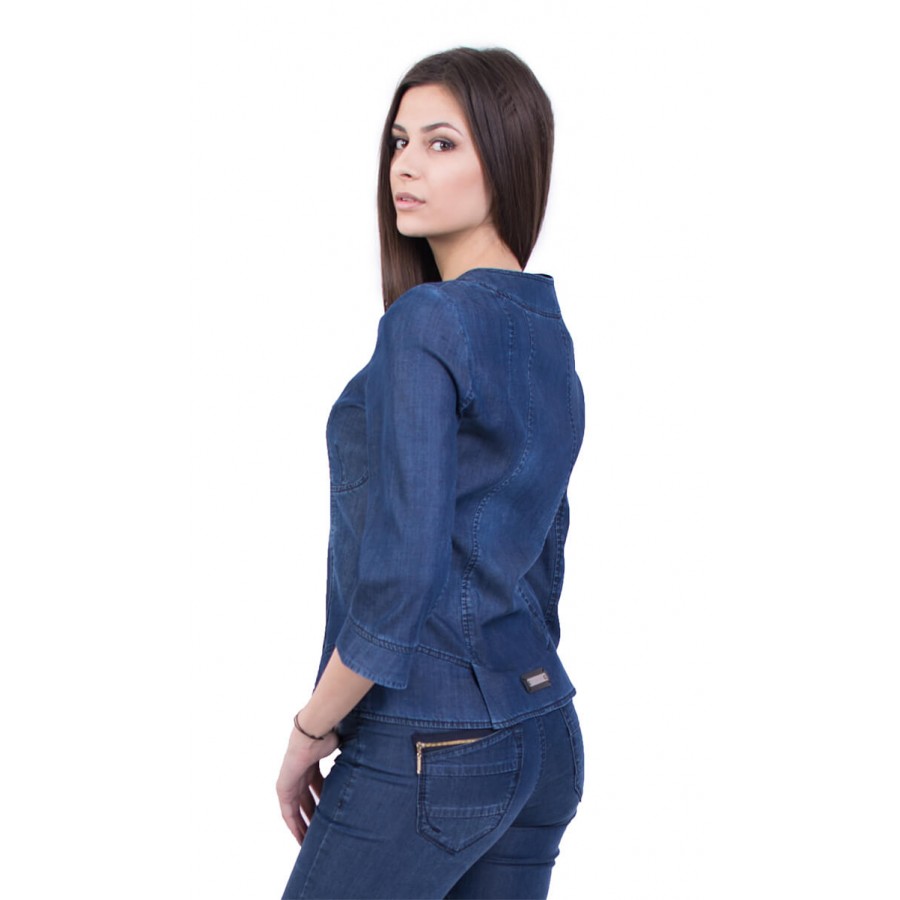 Women's Denim Spring Jacket 18129 A Women's Denim Spring Jacket 18129 A