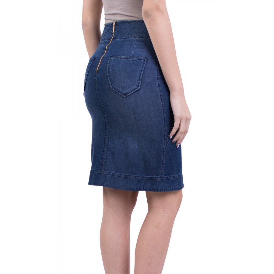 Jacheta si denim fusta TENS JP 18129 A -138