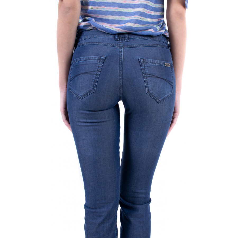 Women's summer jeans with denim fabric N 18102 SVR