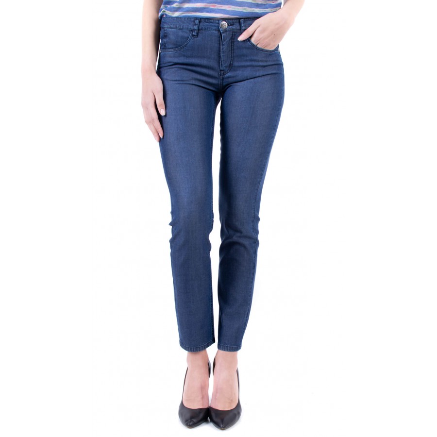 Women's summer jeans with denim fabric N 18102 SVR