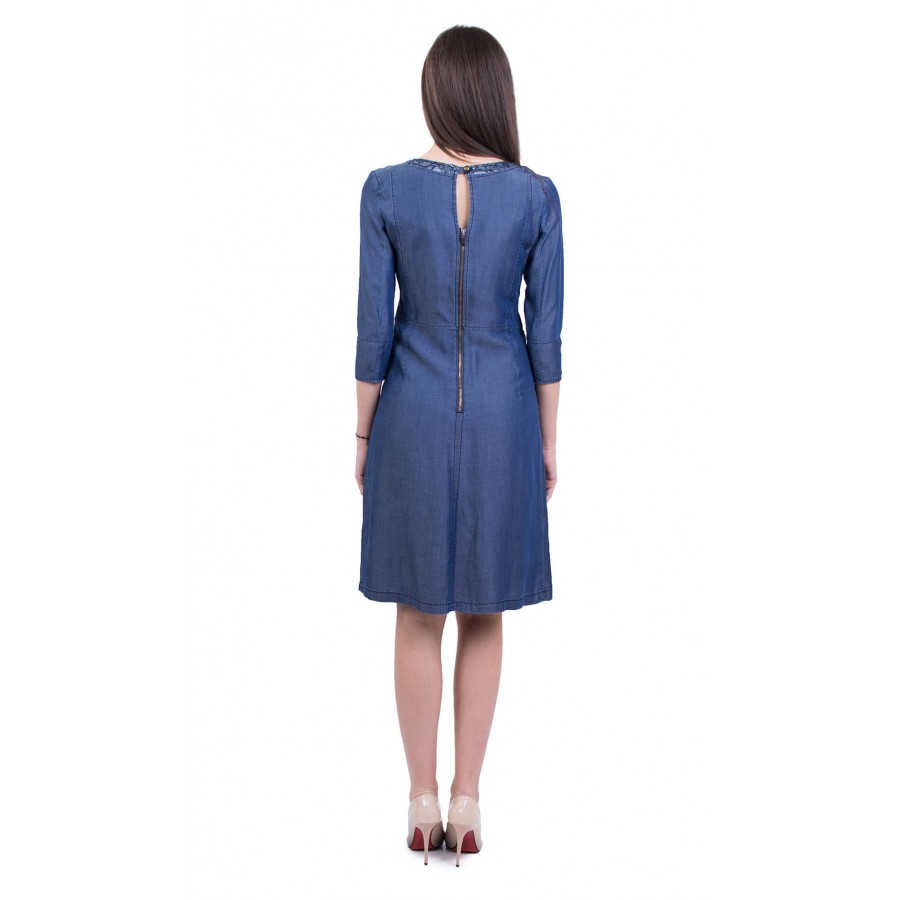 Rochie denim rochie de la Tinsel Denim R 18106  