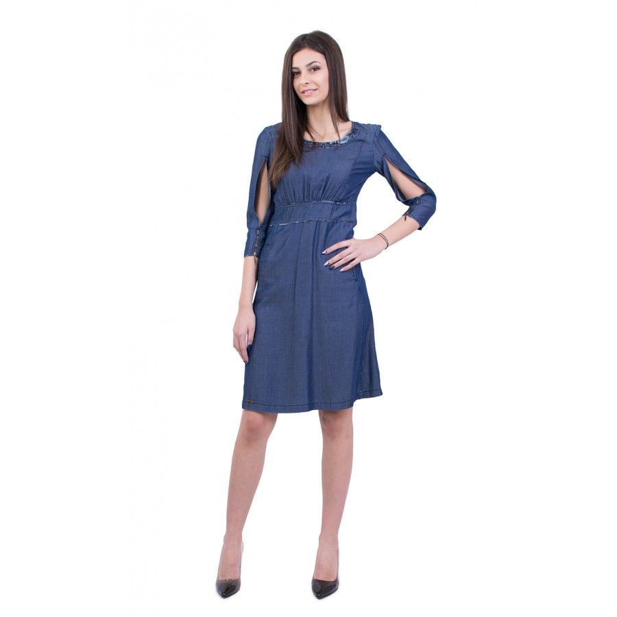 Rochie denim rochie de la Tinsel Denim R 18106  