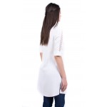 Women's white tunic B 19233 / 2019