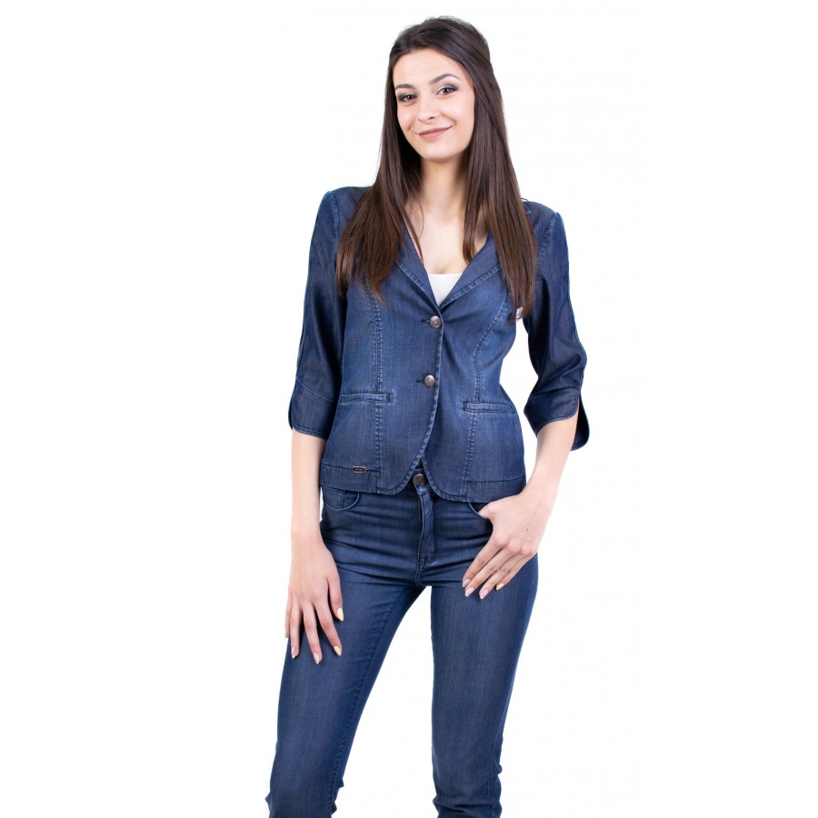 Tensel Bayan Denim Ceket 19223 / 2019