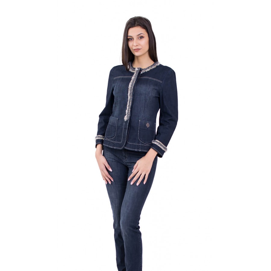 Elegant denim jeans suit JN 19107 - 108 / 2019