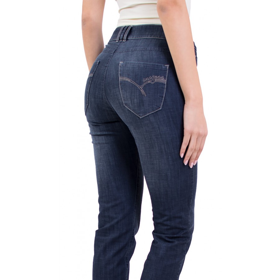 Ladies' jeans from thin denim fabric N 19108 / 2019