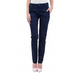 Ladies' sport trousers dark blue with cotton cloth N 19132 / 2019