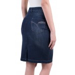 Ladies summer denim skirt P 19143 / 2019